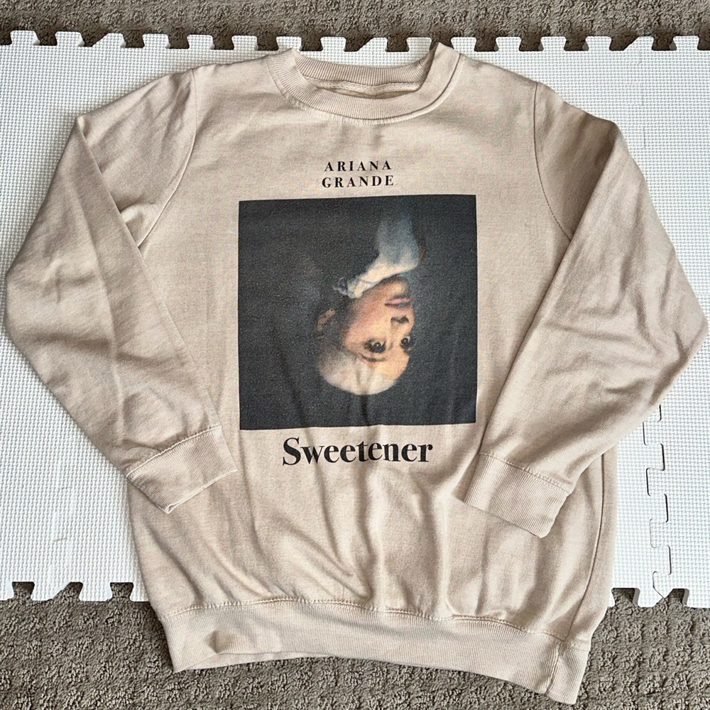 Ariana Grande Cream Sweetener Crewneck Sweater